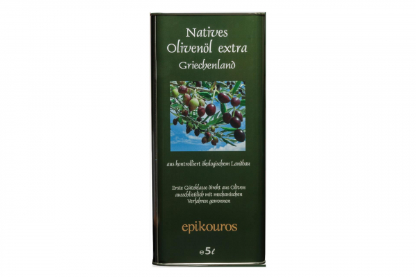 Bio Olivenöl nativ extra aus Griechenland 5L